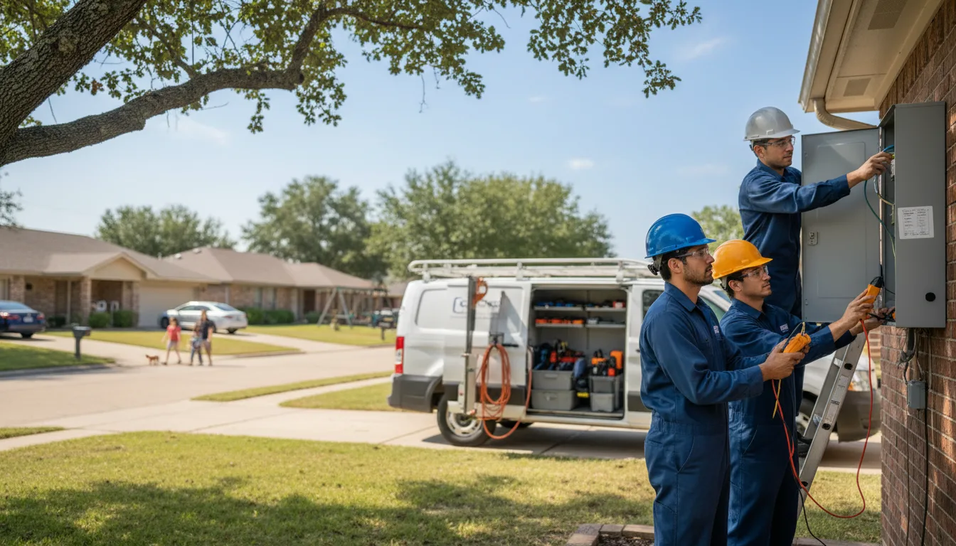 Certified electrician providing emergency electrical services in Indianola, OK